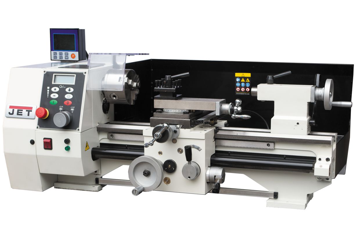 JET BD-8A DRO Настольный токарный станок по металлу с УЦИ (JET Дисконт) - (Демозал Москва)