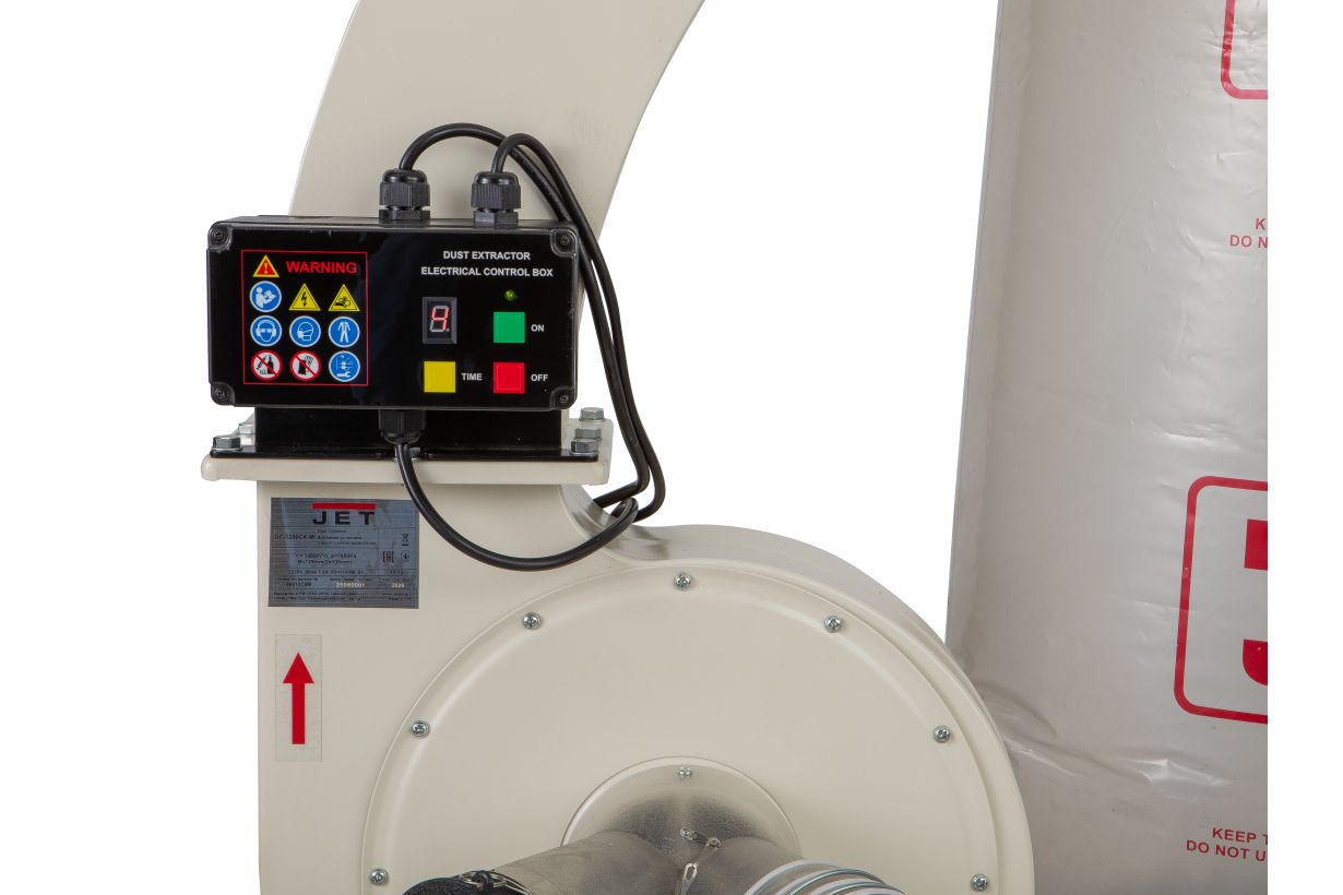 JET DC-1200CK-M Вытяжная установка с дистанционным управлением 230 В